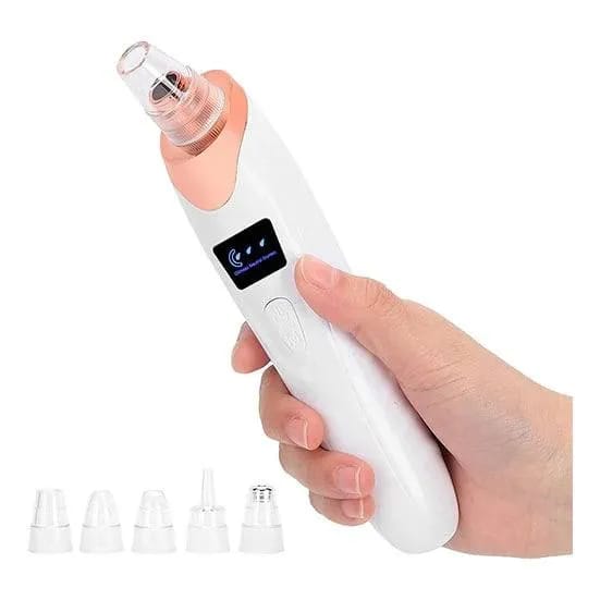 Face Vacuum Suction Blackhead Remover – Electric Deep Cleansing Tool for Nose &amp; Face
